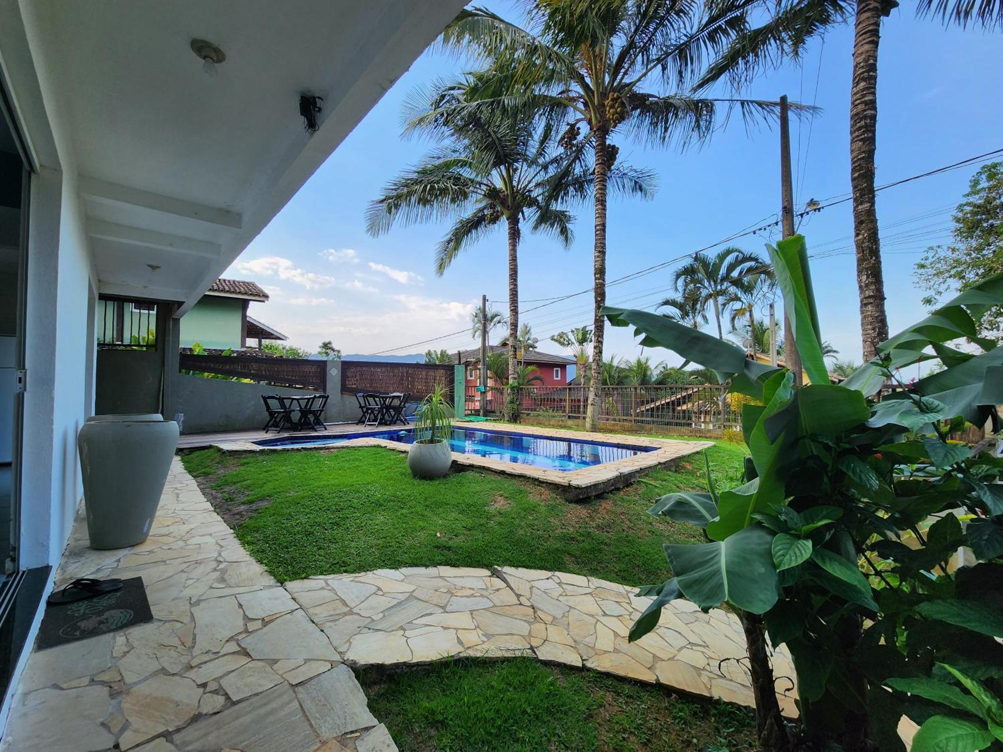 Bela Casa De 4 Suites Com Piscina E Vista - Curral อิลญาเบลา ภายนอก รูปภาพ