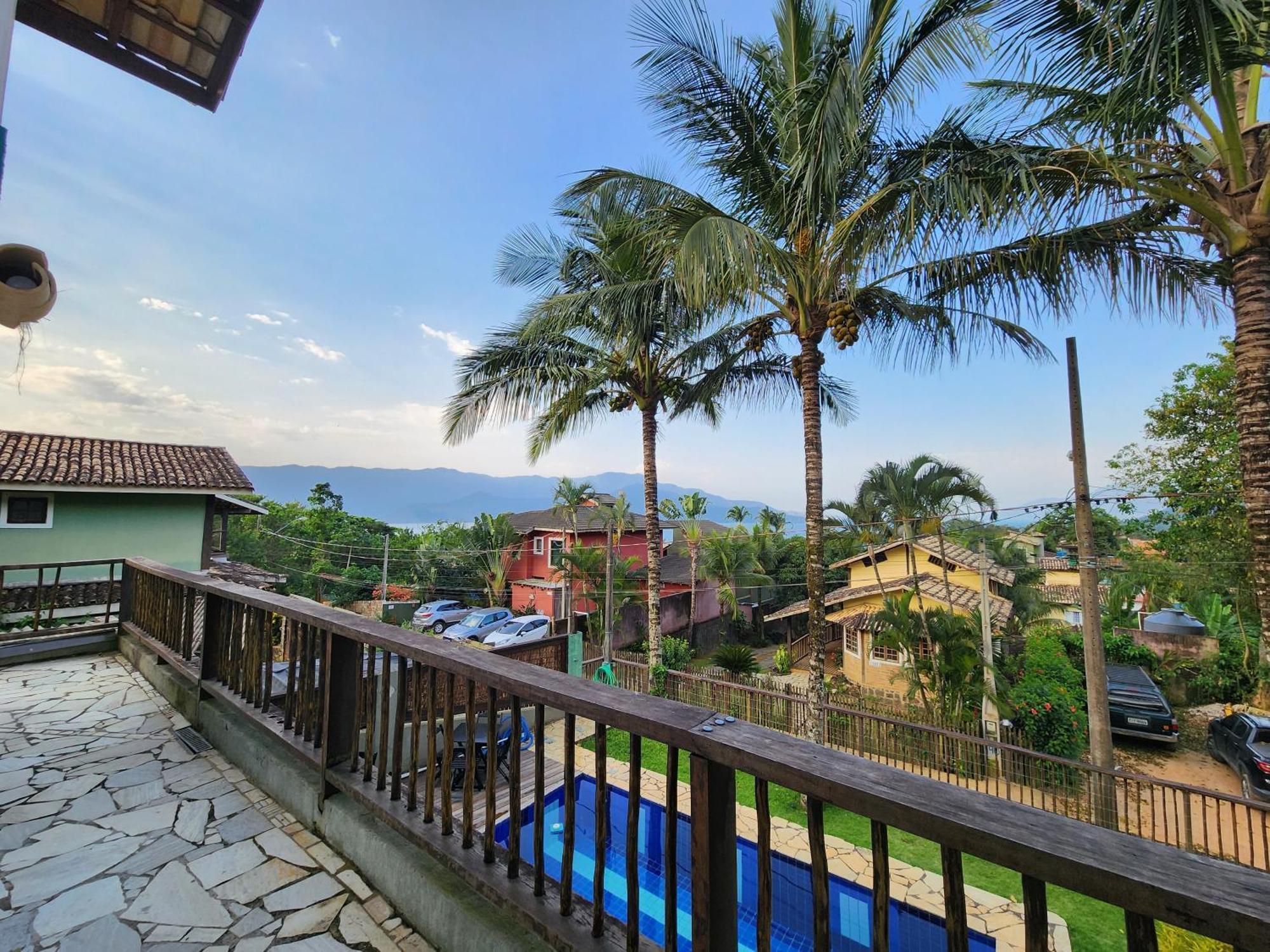 Bela Casa De 4 Suites Com Piscina E Vista - Curral อิลญาเบลา ภายนอก รูปภาพ
