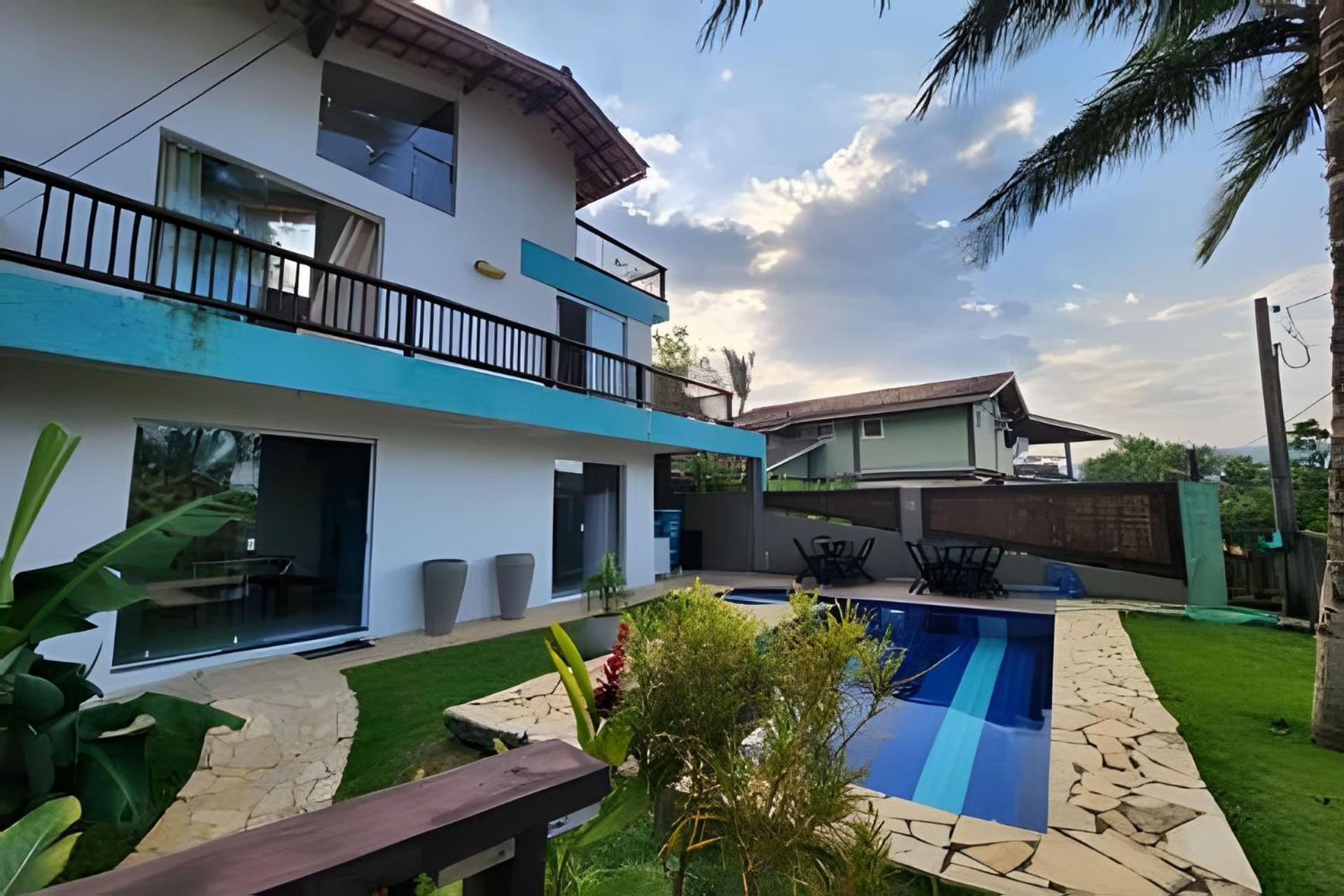 Bela Casa De 4 Suites Com Piscina E Vista - Curral อิลญาเบลา ภายนอก รูปภาพ