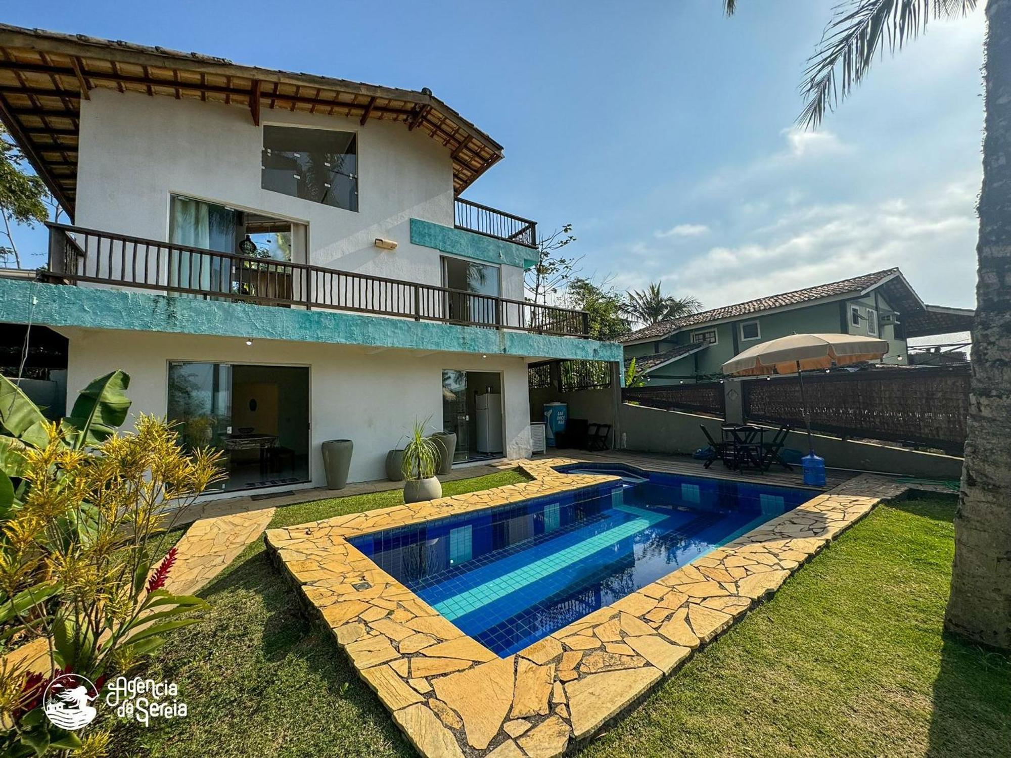 Bela Casa De 4 Suites Com Piscina E Vista - Curral อิลญาเบลา ภายนอก รูปภาพ