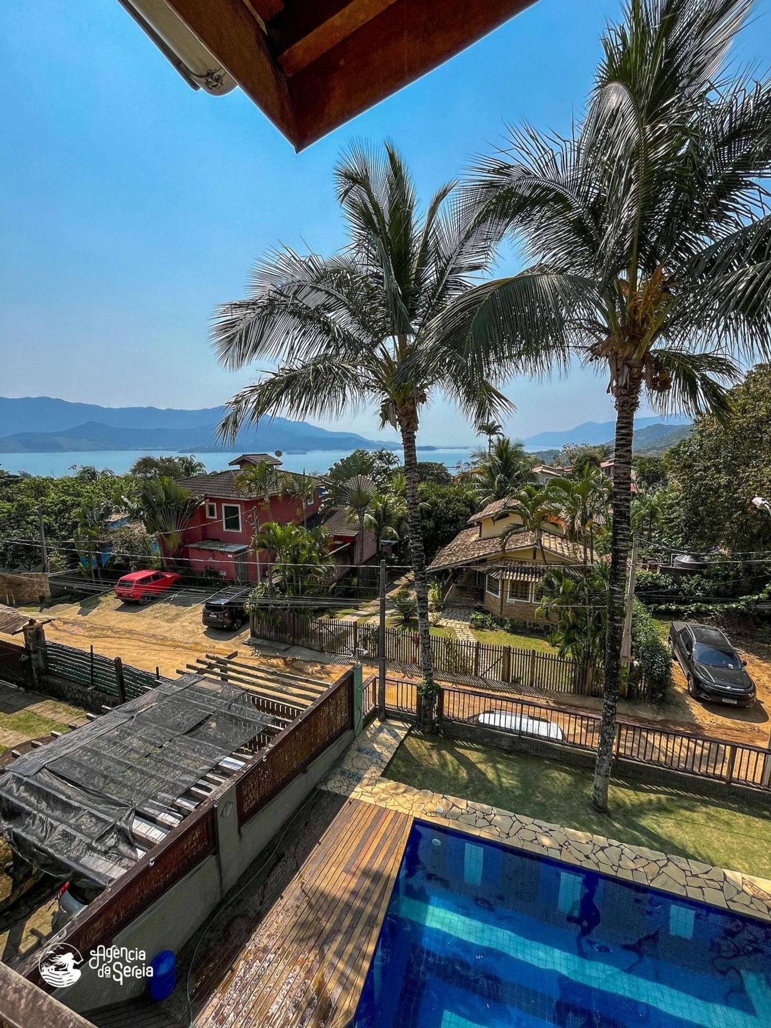 Bela Casa De 4 Suites Com Piscina E Vista - Curral อิลญาเบลา ภายนอก รูปภาพ